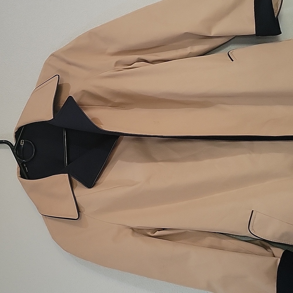 Reversible navy/camel , Structured Trench - Picture 3 of 12